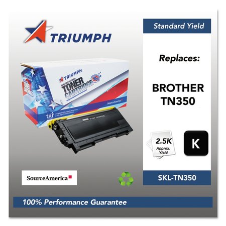 TRIUMPH Remanufactured TN350 Toner 751000NSH0346, 2,500 Page-Yield, Black SKL-TN350